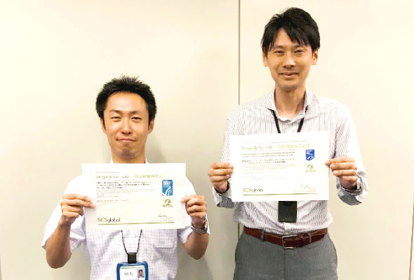 写真:取引を通じての海洋資源の保護活動